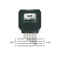 ราคา Mitsubishi มิเตอร์วัดไฟฟ้า 3เฟส 4สาย (รุ่นจานหมุน) Watt-hour Meters รุ่น MH-96 15A(45A) (14722304742)