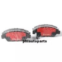 ราคา ผ้าเบรคหน้าBrembo Honda civic fd2006-2011 ceramic เครื่อง1.8 (28285765158)