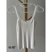 ราคา เสื้อกล้าม เสื้อสายเดี่ยว สีขาว ไหมพรม (55400017912)