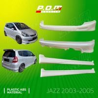 ราคา ชุดแต่งรถยนต์สเกิร์ต Honda Jazz 2003-2005 ทรง Mugen (งานดิบยังไม่ได้ทำสี) พลาสติก ABS (52406381537)