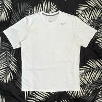 ราคา เสื้อกีฬามือสอง NIKE DRI-FIT สีขาว แท้ (26512898936)