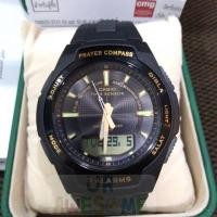 ราคา ส่งฟรี นาฬิกาคาซิโอ CASIO Prayer Compass รุ่นCPW 500H 1AVDR เครื่องNo.5266 มี 5 Alarms ซื้อพค2561 (20563537751)