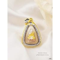 ราคา จี้พระหลวงปู่ทวดย่ำน้ำทะเลจืดเลี่ยมกรอบหุ้มทองคำแท้หนาพิเศษ (27721224966)