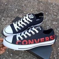 ราคา รองเท้าผ้าใบ CONVERSE รองเท้าผ้าใบคอนเวิร์ส ALL STAR OX BLACK 16-5430CF9BK พร้อมส่ง (2420489431)