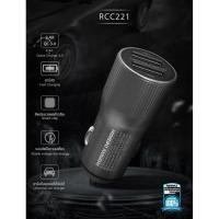 ราคา หัวชาร์จในรถยนต์ REMAX CAR CHARGER RETOUR SERIE QC 3.0 (RCC221) (6843692056)