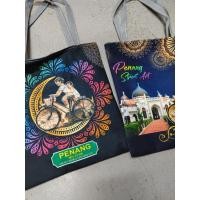 ราคา [Souvenir Win] Penang Handbag Penang Tote Bag I Love Penang (49658082338)