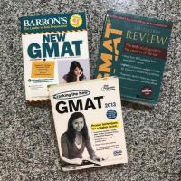 ราคา [เซต] GMAT หนังสือเตรียมสอบ GMAT มือสอง สภาพดี ราคาถูก #GMAT#officialguide#theprincetonreview#barrons (5891116913)