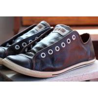 ราคา รองเท้า converse หนังน้ำตาล แท้100%รุ่น all star slim leather (18765944647)