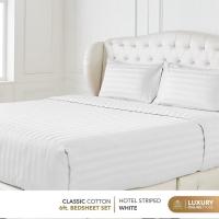ราคา ชุดผ้าปูที่นอน Luxury Cotton ขนาด 6 ฟุต (King Size) (40263608812)