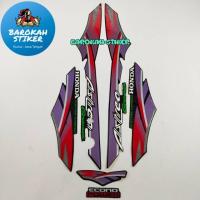ราคา MERAH Striping สติกเกอร์รายการเสารถจักรยานยนต์ honda astrea grand 1996 สีดําสีแดง trim คุณภาพมาตรฐานรายการร่างกาย Barokah สติกเกอร์ (44808077576)
