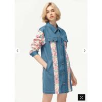 ราคา Jador Jeans Dress เดรส Lyn งานยีนส์เนื้อหนากึ้งยีนส์แท้นะคะ ทรงเชิตกระดุมโลหะเป๊กผ่าหน้า (14112068180)