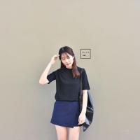 ราคา Base plain short sleeve t shirt (90112731)