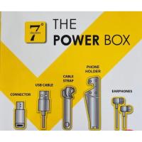 ราคา อุปกรณ์ชาร์จแบตพร้อมหูฟัง PS 7Degrees Touch Setbox 5 in 1 (27087486810)