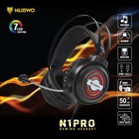 ราคา หูฟังเกมมิ่ง N1 Pro Stereo Headset Gaming หูฟังครอบหู หูฟังคอม โน๊ตบุ๊ค ระบบสเตริโอ กระหึ่ม รอบทิศทาง (25655278733)