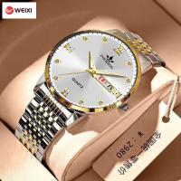 ราคา Swiss ของแท้ นาฬิกาข้อมือเรืองแสง กันน้ํา ปฏิทินคู่ เครื่องอัตโนมัติ แฟชั่นสําหรับผู้ชาย (18392361024)