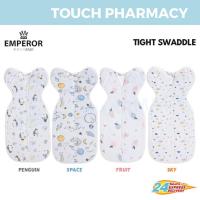 ราคา EMPEROR BABY Tight Swaddle 1s - Space/Sky/Fruit/Penguin (48556129085)