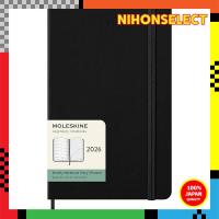 ราคา Moleskine Diary 2026, Starts in January, 12-Month Weekly Diary, Large Size (13cm x 21cm), Hard Cover, Black DHB12WN3Y26 (43374518516)