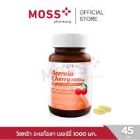 ราคา VISTRA Acerola Cherry 1000 mg & Citrus Bioflavonoids Plus (วิสทร้า อะเซโรลาเชอร์รี่ 1000 มก.) วิตามินซี บรรจุ 45 เม็ด (29662646248)