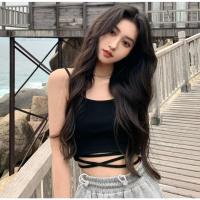 ราคา ครอปสายเดี่ยวผูกเอว สายเดี่ยวพร้อมสายไขว้ผูกเอว สุดเก๋ มินิครอป พร้อมส่ง (25072441799)