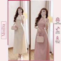 ราคา เดรสสายเดี่ยวบานยาวเกาหลี เดรสปาร์ตี้/ออกไป ผ้าคุณภาพสูง สีชมพูครีม สีเขียวพาสเทล (44264539139)