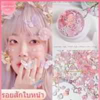 ราคา Glitter Eye Makeup แทททูติดหน้า กลิตเตอร์ทาตา พรีเมี่ยม แททู3D เเทททูติดหน้า แทททูติดตัว แทททูผีเสื้อ tattoo (22155581828)
