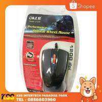ราคา Mouse OKER (L7-320) USB Optical Black (6231349623)