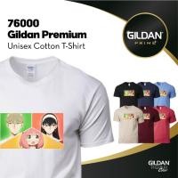 ราคา GILDAN PRIME Premium Cotton SPY FAMILY เสื้อยืด 76000 Unisex ผู้ใหญ่พิมพ์รอบคอเสื้อยืด - 76000 ออกแบบสอง (47807072771)