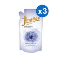 ราคา [3ชิ้น]Fineline ไฟน์ไลน์เนเชอรัลคอลเลคชั่น น้ำยาปรับผ้านุ่มสูตรเข้มข้นกลิ่นวอเตอร์ฮาโมนี่สีม่วง 500มล. (17676706768)
