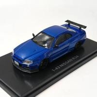 ราคา Ebbro1: 43 Nissan GTR Skyline R34 Skyline รถสปอร์ตจําลองรถรุ่น Nissan โมเดลรถเครื่องประดับ (46055957005)