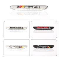 ราคา 2 ✿ 3D โลหะ Mercedes Benz/AMG โลโก้ fender ตราสัญลักษณ์ Mercedes Benz ตัวรถ/สติ๊กเกอร์ตกแต่งดัดแปลงหาง เหมาะสําหรับ Mercedes Benz (48056043307)