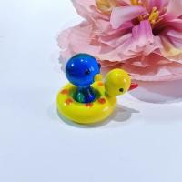 ราคา แฮนด์เมดแก้วลูกเป็ดตกแต่งรถน่ารักว่ายน้ําแก้วงานฝีมือสัตว์ตุ๊กตาคู่ของขวัญวันหยุด 5พีบีคิว (46658423349)