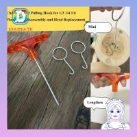 ราคา DIACHATH ดึงตะขอเครื่องมือ, 2 ขนาดพลาสติกธรรมดา Body Disassembly, DIY อุปกรณ์เสริม MIni T-รูปดึงตะขอสําหรับ 1/3 1/4 1/6 BJD.SD ตุ๊กตา (52106623264)