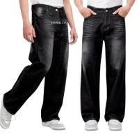 ราคา Baggy Jeans ขากว้าง Wishker Wide Loose bags Black Skena Mens Loose Fit Jumbo Big cool วัสดุยีนส์ใส่สบาย oversize Long Mens Jeans - Shopee Indonesia (58050012363)