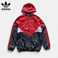 ราคา เสื้อแจ็คเก็ตมือสอง adidas original แท้ (size m) อก44/ยาว28 ผ้าร่ม กันแดด กันลม สภาพใหม่ (41274889216)