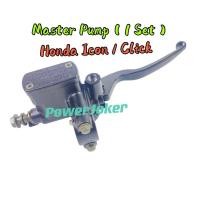 ราคา ICON / CLICK ( 1 ชุด ) Front Master Brake Pump Depan Disc Pump Brake Brek Pump & Brake Lever & Brake Switch Suis ICON110 (46750932224)