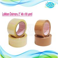 ราคา เทปใสท่อ DAIMARU เทปท่อสีน้ําตาล 48 มม. x 90 หลา) / เทป Opp ใส / ซีล OPP ใส - สีน้ําตาล 2 นิ้ว (48707125359)