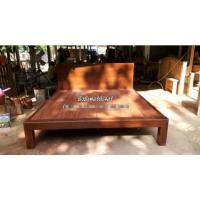 ราคา เตียงเรียบท้ายกล่องไม้สักทอง 6ฟุต (ส่งฟรียกเว้นภาคใต้) (2324355935)