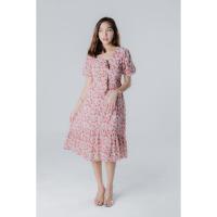 ราคา ชุดให้นมบุตร ชุดคลุมท้อง Modernmomwear ชุดคลุมท้องพิมพ์ลายดอกไม้ (8322324903)