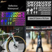 ราคา 12PCS Lightning Road จักรยานกรอบสติกเกอร์ MTB BikeTopTube หมวกกันน็อกกันน้ํา DIY ตกแต่งทนทานโลโก้ไวนิล Decals สําหรับ S-WORKS เฉพาะ (44473902925)
