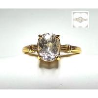 ราคา แหวนเพทายขาวเม็ดใหญ่ size โต (42222556497)