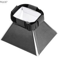 ราคา 1/3Pcs DSLR Photo Diffuser Soft Foldable Light Box Universal Photography Flash Diffuser Softbox Accessories For Cameras (45956392688)