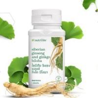 ราคา นิวทริไลท์ ไซบีเรีย จิงเซง แอนด์ กิงโก บิโลบา (Nutrilite Siberian Ginseng and Ginkgo Biloba) บรรจุ 100 เม็ด ​ ​ฉลากไทย​ (3433054344)