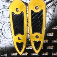 ราคา แผ่นปิดรูกระจกแต่ง งาน CNC สำหรับ Yamaha R3/MT03 สีทอง (6968376499)