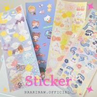 ราคา สติกเกอร์ตกแต่งสมุดโน๊ต ไดอารี่ สติกเกอร์ติดโทรศัพท์ไอแพด✨ (26175905683)
