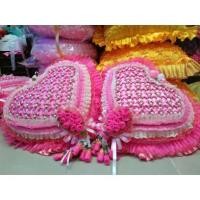 ราคา หมอนหัวใจงานแต่ง หมอนหัวใจ หมอนแต่งงาน หมอนรองแขนรับไหว้ หมอนรับไหว้ หมอนหัวใจงานแต่งงาน ขนาด20 นิ้ว ขายเป็นคู่ (2635862472)