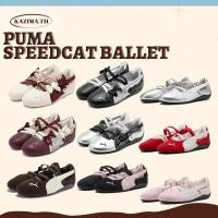 ราคา ของแท้ 100%(พร้อมส่ง/พรีออเดอร์) Puma Speedcat Ballet Suede รองเท้าสตรี (52257259820)