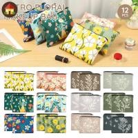 ราคา 12ชิ้นผ้าใบแต่งหน้ากระเป๋าวินเทจลายดอกไม้กระเป๋าเครื่องสําอางมีซิปสําหรับผู้หญิง ร้านค้า6249 (52909237456)