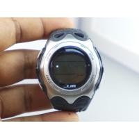 ราคา นาฬิกา Vintage มือสองญี่ปุ่น WT QUARTZ ผู้ชาย ทรงกลม กรอบ 2 กษัตริย์ หน้าดำ+LCD ANALOG DIGITAL ไม่มีสาย 30mm (49055445653)