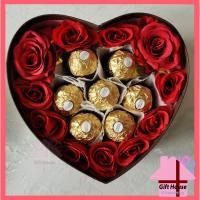 ราคา กล่อง เฟอเรโร่รอชเชอร์ ของขวัญวาเลนไทน์ ใช้เฟอเรโร่ของแท้ มอบให้คนรักเพื่อเป็นของขวัญพิเศษในวันวาเลนไทน์ (7 ลูก) (9812170222)