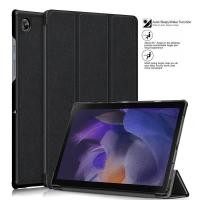 ราคา Smart Flip Case Samsung Galaxy Tab A8 10.5 2021 - Leather Cover Stand Casing Black Auto Lock (27459962511)